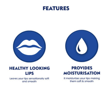 NIVEA Men 24 H melt-in mpisture Active Care clearing Lip Balm, SPF 15 & NIVEA Lip Balm, Fruity Strawberry Shine,4.8 g (Pack of 2)